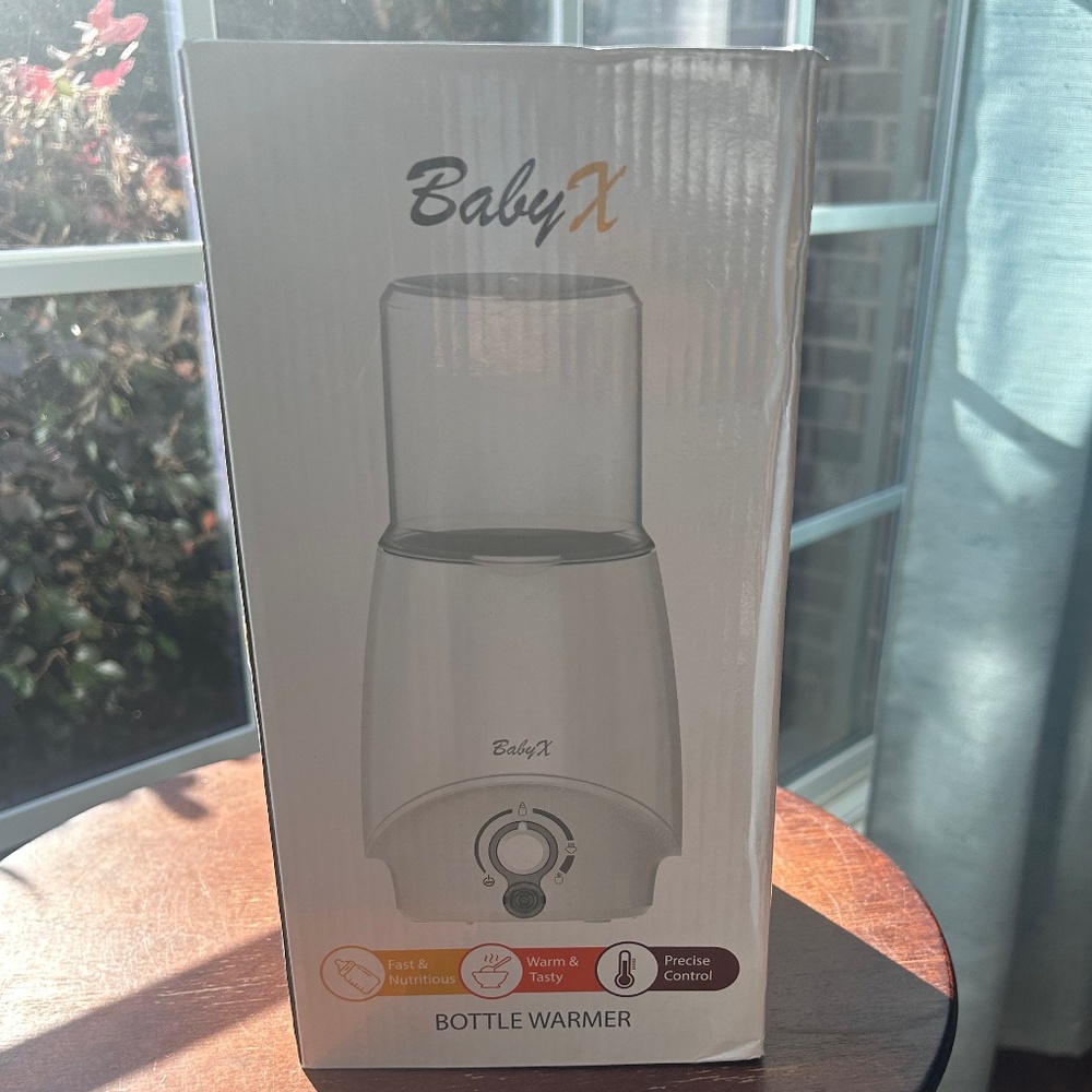 Baby x bottle warmer